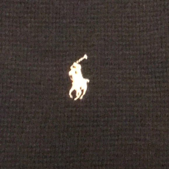 Polo by Ralph Lauren Waffle-knit Long Sleeve Shirt - Picture 3 of 3